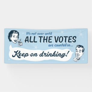Count all the Votes   Banner   Retro Funny