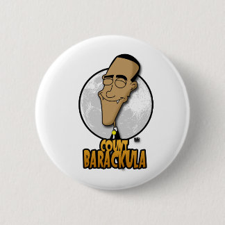 Count Barackula 6 Cm Round Badge