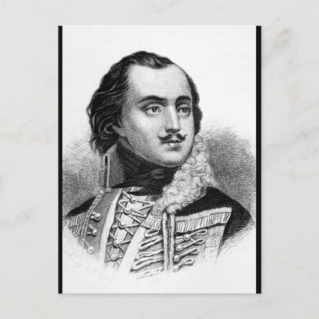 Count Casimir Pulaski.  Copy_War Image Postcard (Front)