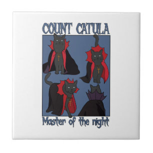 Count Catula Master of the Night Ceramic Tile