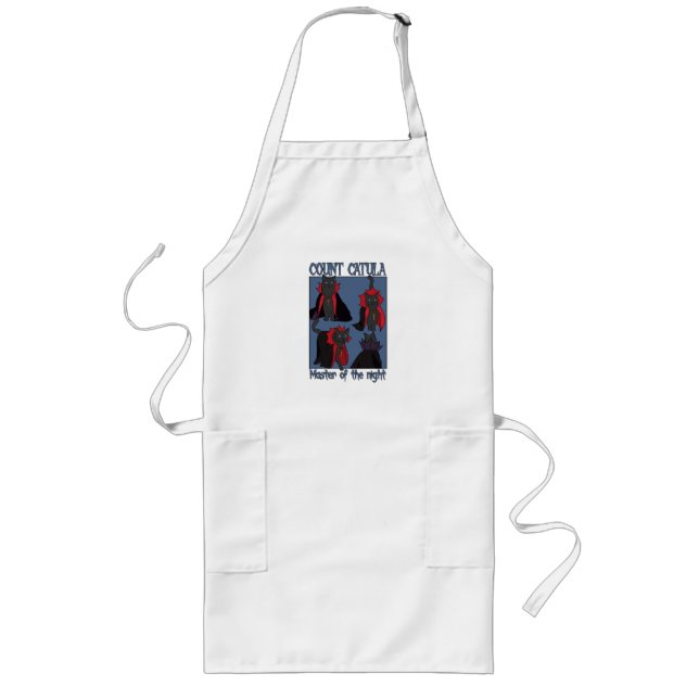 Count Catula Master of the Night Long Apron (Front)