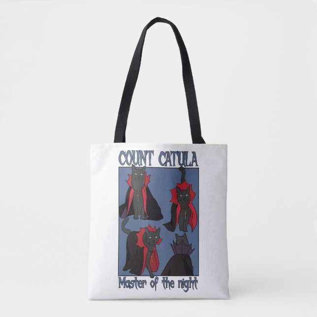 Count Catula Master of the Night Tote Bag (Front)