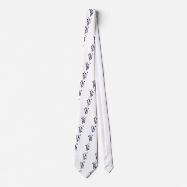 Count Catula Vampire Cat Tie (Front)