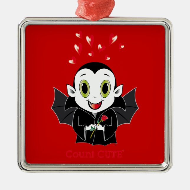 Count Cute® Ornament (Front)