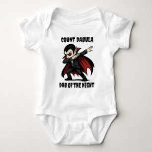 Count Dabula dabs through the night Baby Bodysuit