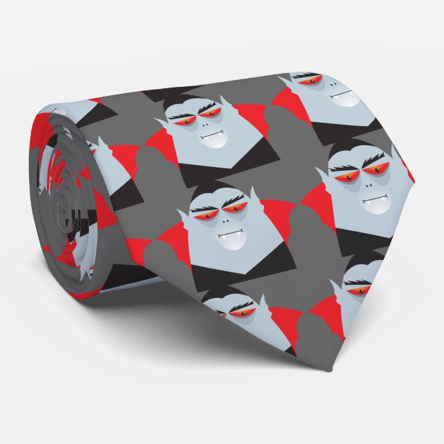 Count Dracula Tie (Rolled)
