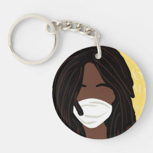Count Each Breath Key Ring