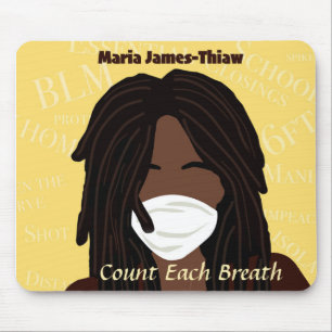 Count Each Breath Mouse Pad