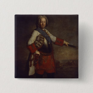 Count Friedrich Heinrich von Seckendorf, 1720 15 Cm Square Badge