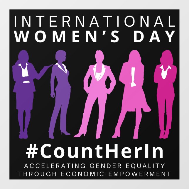 Count Her In International Women's Day  (Sheet)