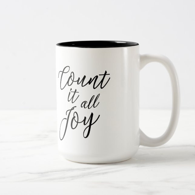 Count It All Joy Coffee Mug (Right)