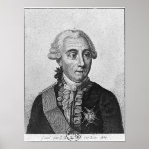 Count Louis de Marbeuf 1829 Poster