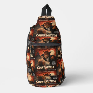 Count Nutula Retro Movie Parody Sling Bag