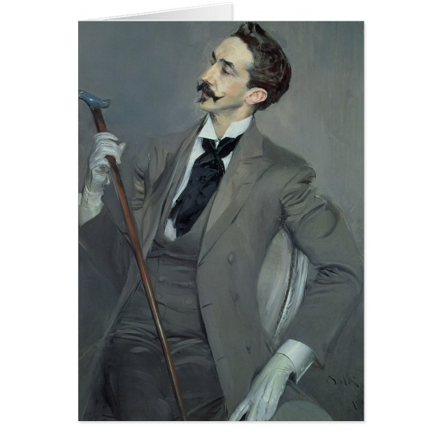 Count Robert de Montesquiou  1897 (Front)