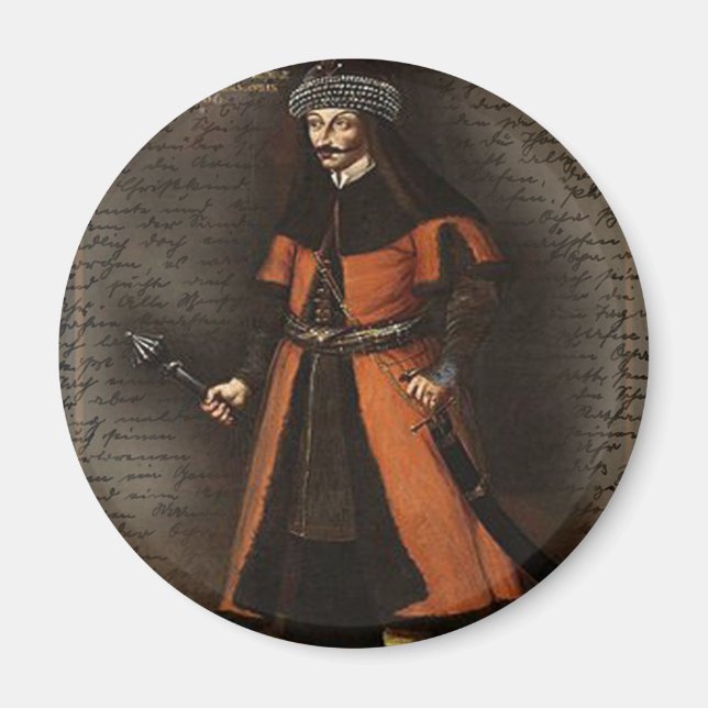 Count Vlad Dracula Magnet (Front)