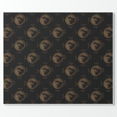 Count Vlad Dracula Wrapping Paper (Flat)