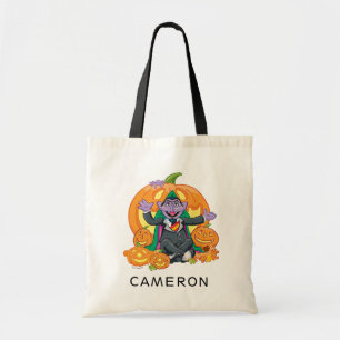 Count von Count Halloween Pumpkins Tote Bag