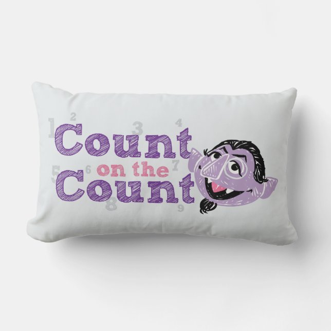 Count von Count Image Lumbar Cushion (Front)