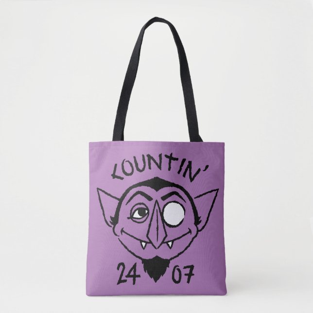 Count von Count Skate Logo - Countin' 24/7 Tote Bag (Front)