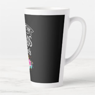 Count Your Age By Friends Latte Mug