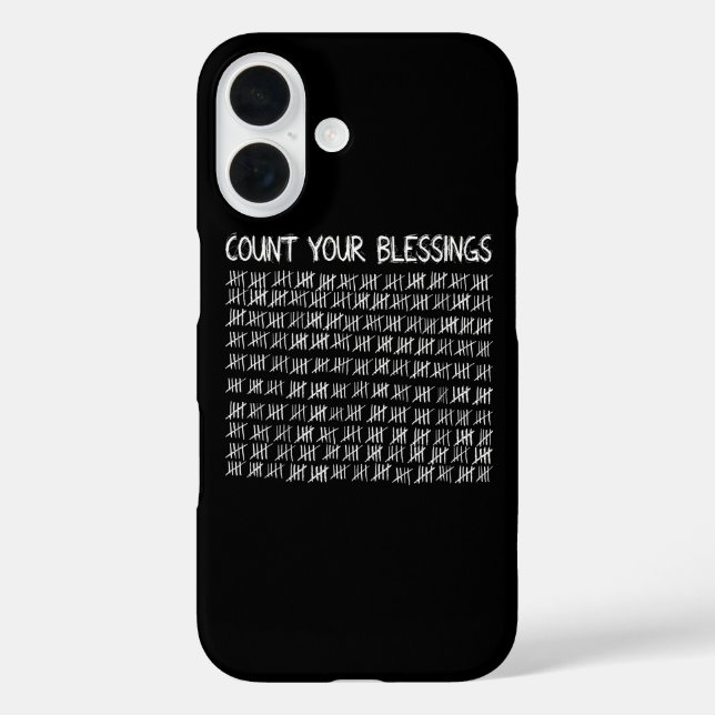 Count Your Blessings Case-Mate iPhone Case (Back)
