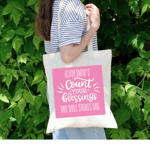 Count Your Blessings Kid's Name VBS Church Bag