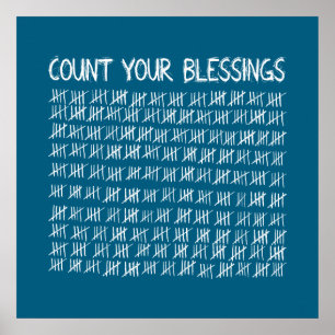 Count Your Blessings Poster