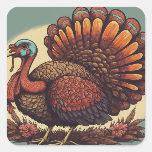 Count Your Blessings Square Sticker