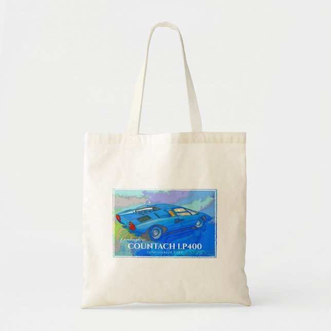 COUNTACH TOTE BAG (Front)
