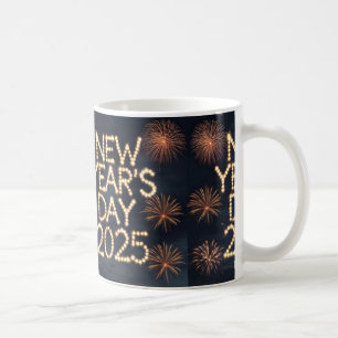 Countdown to 2025: Stylish New Year Gifts and Deco Coffee Mug