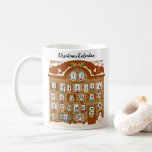 Countdown To Christmas Advent Calendar Coffee Mug<br><div class="desc">Christmas Advent Calendar With Dates And Traditional Decorations. Count the days till Christmas!</div>