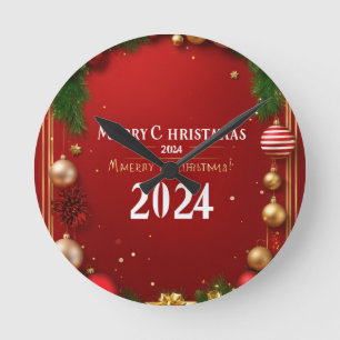 Countdown to Christmas: Festive Wall Clock