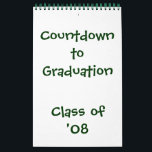 Countdown to Graduation '08 Calendar<br><div class="desc">A great calendar for those who will be graduating next year.  Goes from June 2007 through May 2008.  Featuring twelve of my sketches,  including my "Skull" drawing,  "Cerebral Aqueduct, " "Blue Dome Cyst, " "Right Bundle Branch Block, " and "Giant Cell Arteritis."</div>
