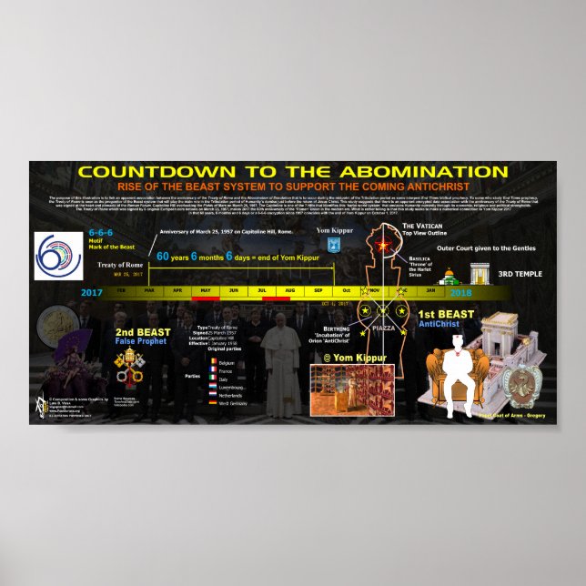 Countdown to the Abomination Poster (Front)