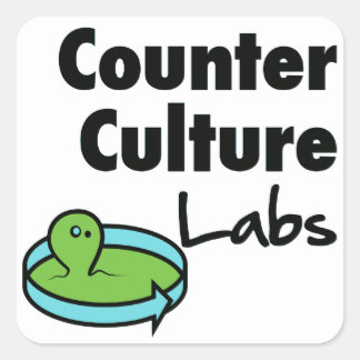 Counter Culture Labs square logo Sticker