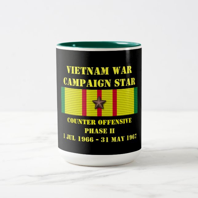 Counter Offensive Phase II Campaign Two-Tone Coffee Mug (Center)