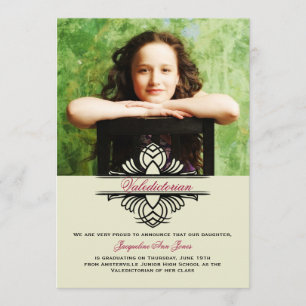 Counter Part Photo Graduation Announcement