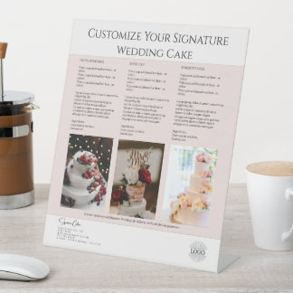 Counter Pedestal Sign