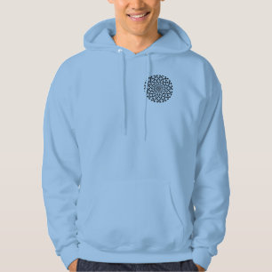 Counter Spirals by Kenneth Yoncich Hoodie