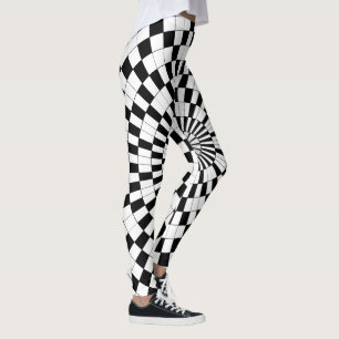 Counter Spirals by Kenneth Yoncich Leggings