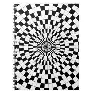 Counter Spirals by Kenneth Yoncich Notebook