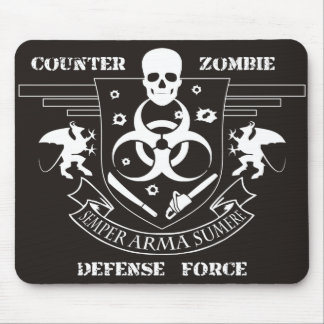 Counter Zombie Defence Force Mouse Pad