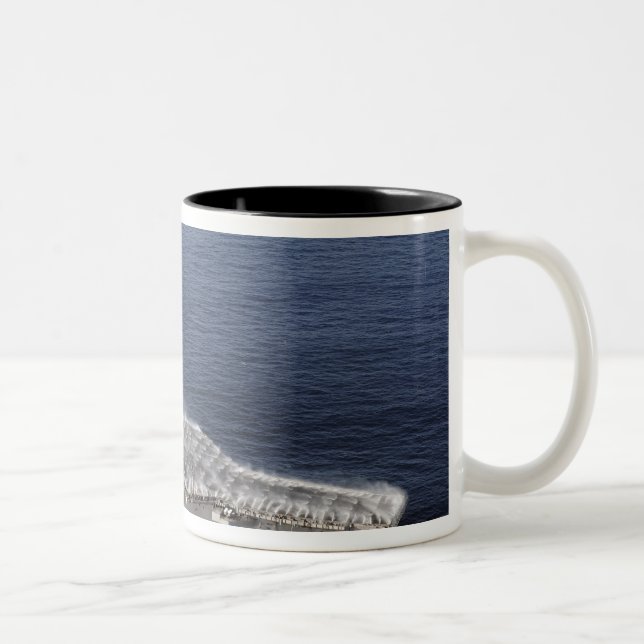 Countermeasure wash down sprinklers Two-Tone coffee mug (Right)