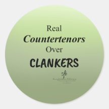 Countertenors Over Clankers Green Anti-AI Slop