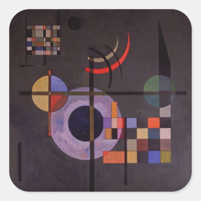 Counterweights, 1926 square sticker (Front)