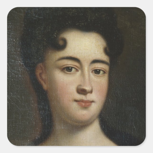 Countess Cosel Square Sticker (Front)