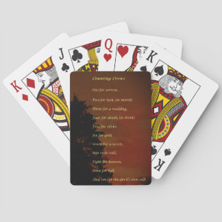 Counting Crows Playing Cards