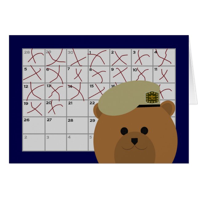 Counting Down to Seeing You Again - Army Ranger (Front Horizontal)