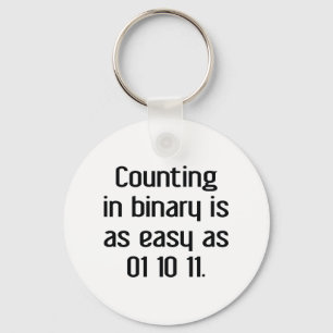 Counting In Binary Key Ring