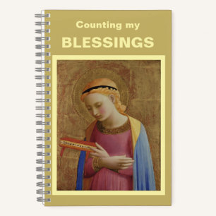 Counting my blessings notebook
